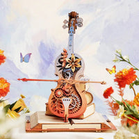 ROKR Symphony of Gorgeous Dreams – Mechanical Cello Music Box AMK63M by LAB7 Malta, Europe