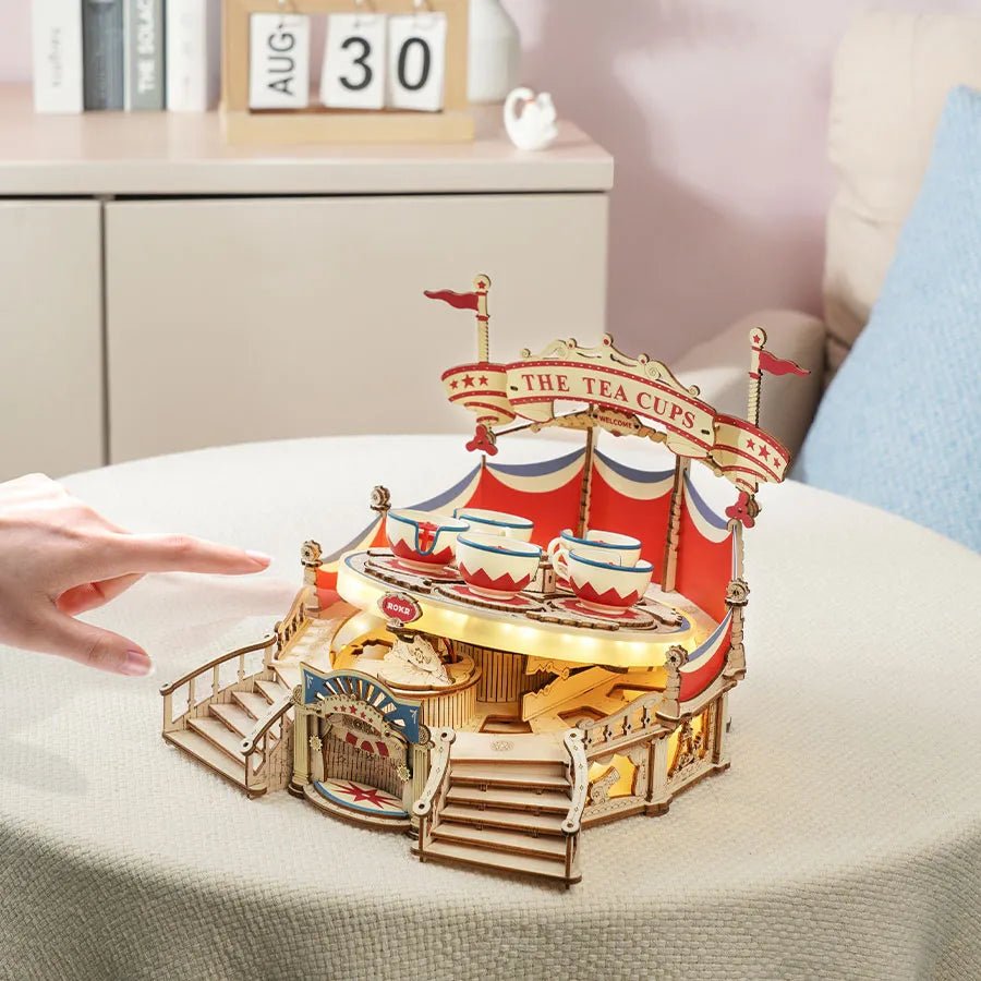 ROKR 3D Wooden Puzzle Tilt - A - Whirl DIY Music Box EA04 by LAB7 Malta, Europe