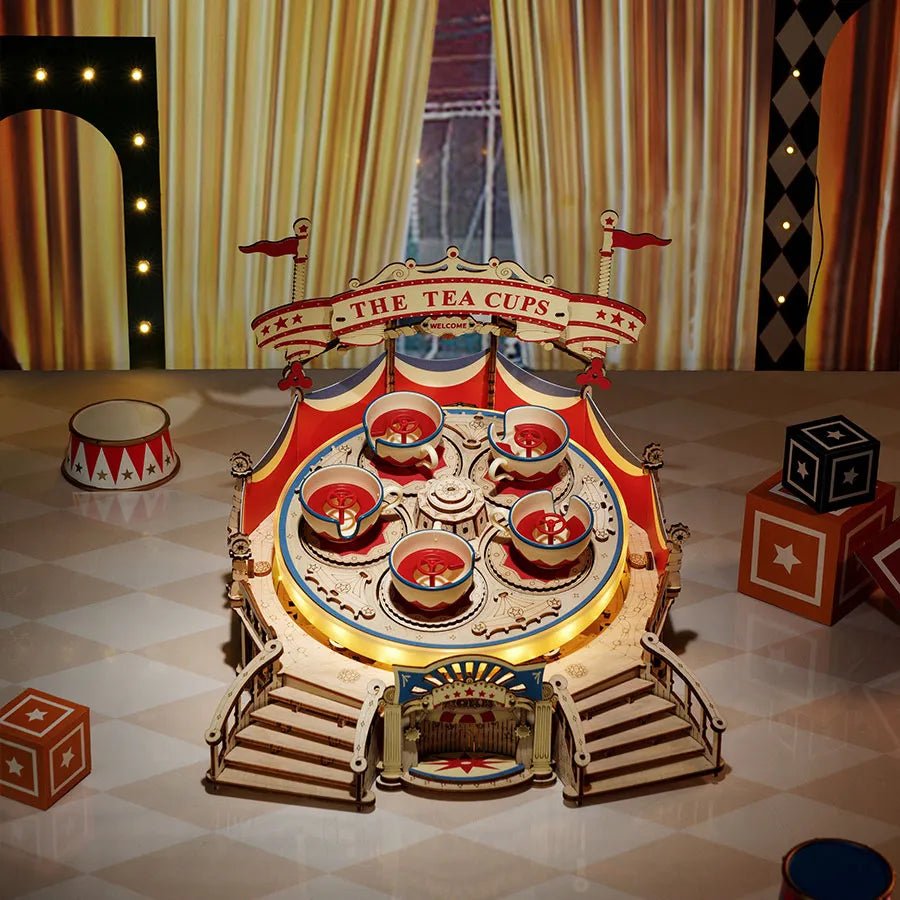 ROKR 3D Wooden Puzzle Tilt - A - Whirl DIY Music Box EA04 by LAB7 Malta, Europe