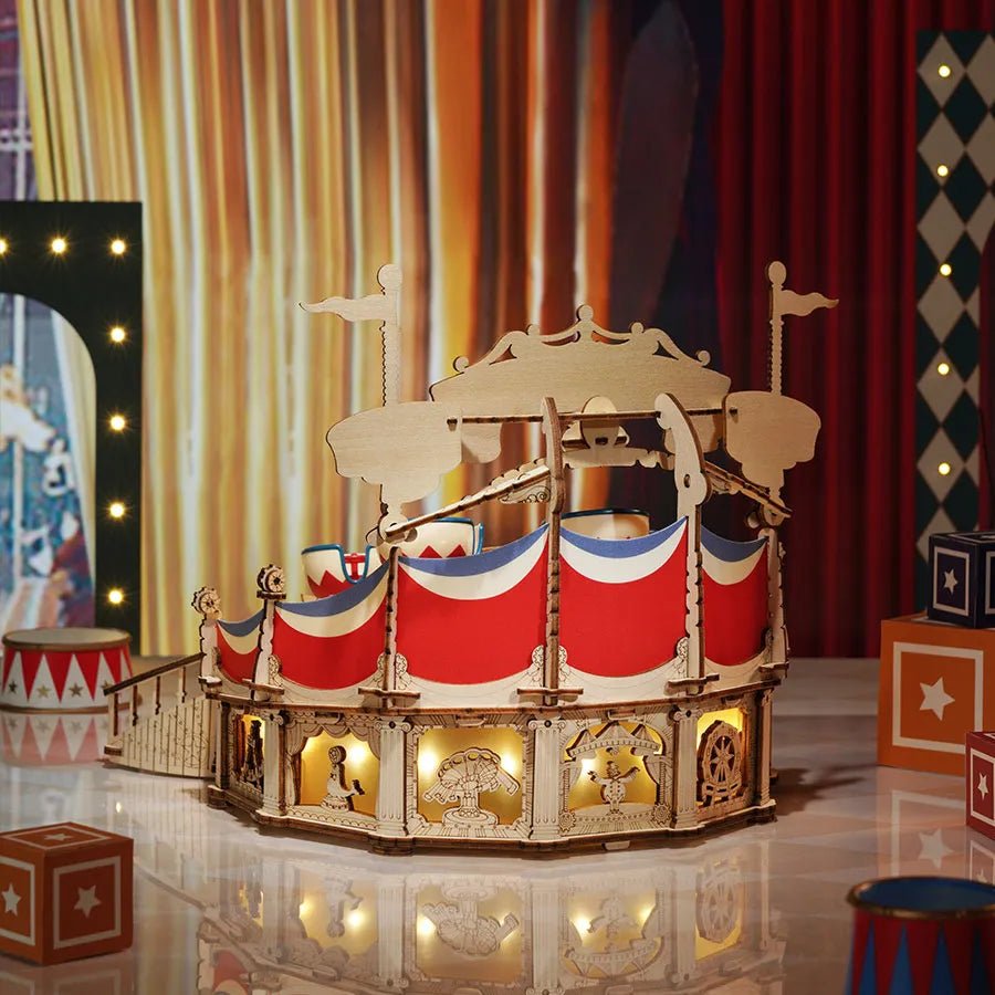 ROKR 3D Wooden Puzzle Tilt - A - Whirl DIY Music Box EA04 by LAB7 Malta, Europe