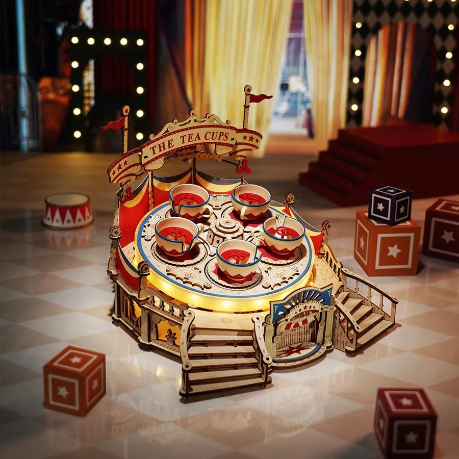 ROKR 3D Wooden Puzzle Tilt - A - Whirl DIY Music Box EA04 by LAB7 Malta, Europe