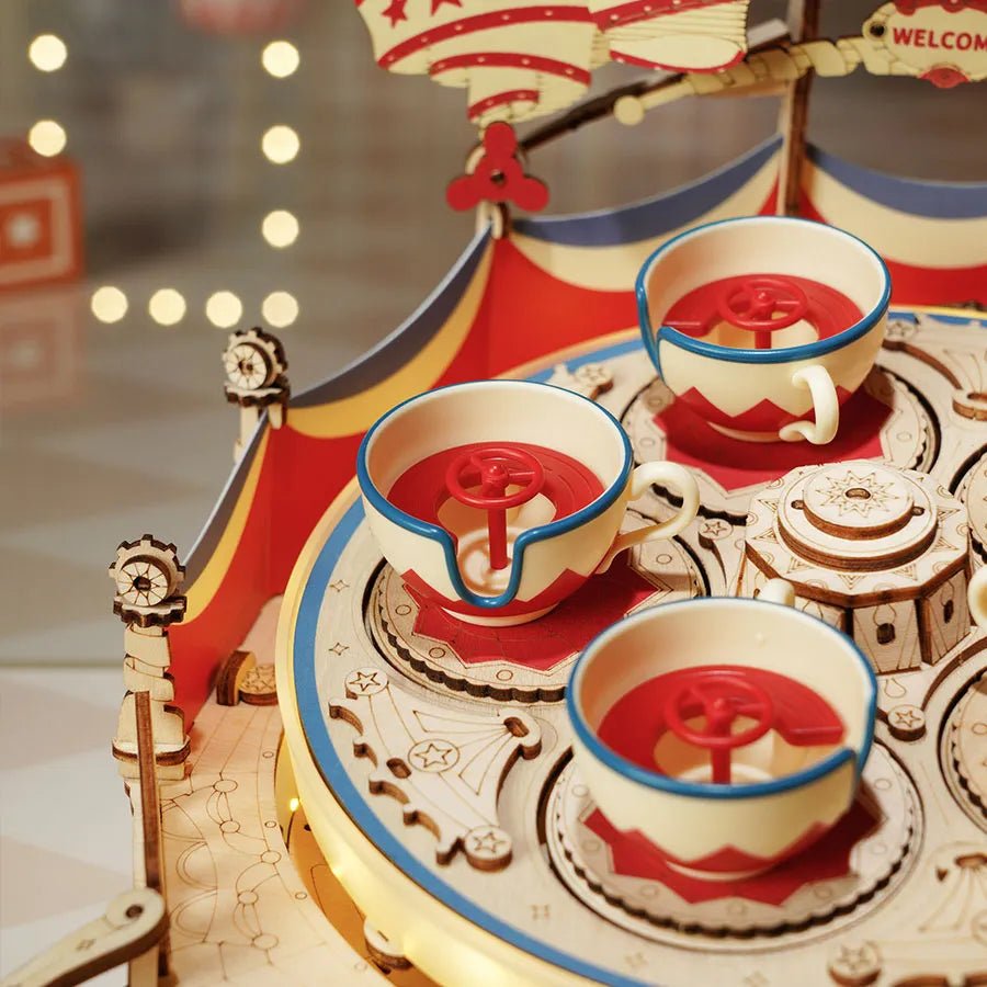 ROKR 3D Wooden Puzzle Tilt - A - Whirl DIY Music Box EA04 by LAB7 Malta, Europe