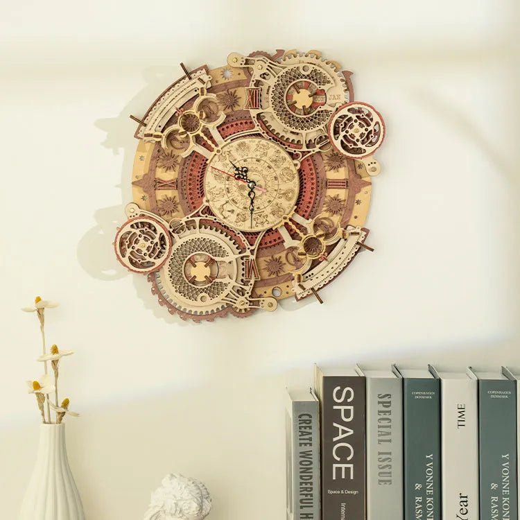 ROKR Zodiac Wall Clock 3D Wooden Puzzle LC601 in Malta | LAB7