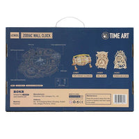 ROKR Zodiac Wall Clock 3D Wooden Puzzle LC601 in Malta | LAB7