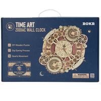 ROKR Zodiac Wall Clock 3D Wooden Puzzle LC601 in Malta | LAB7