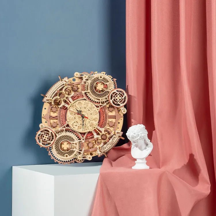 ROKR Zodiac Wall Clock 3D Wooden Puzzle LC601 in Malta | LAB7