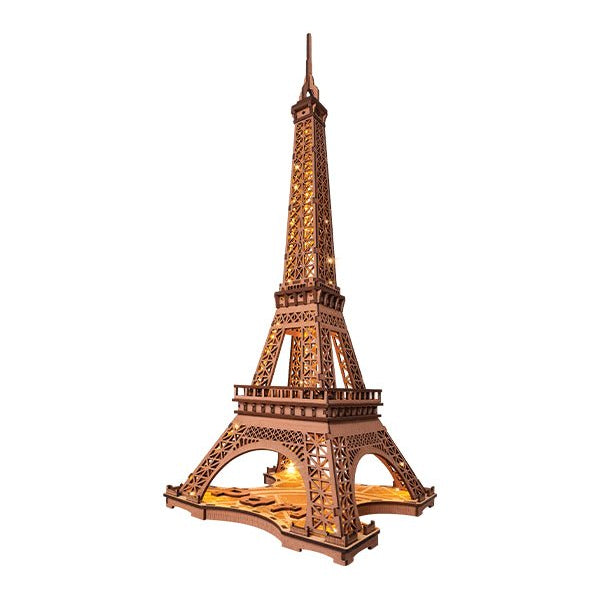 Rolife 3D Wooden Puzzle Night of the Eiffel Tower TGL01 in Malta | LAB7