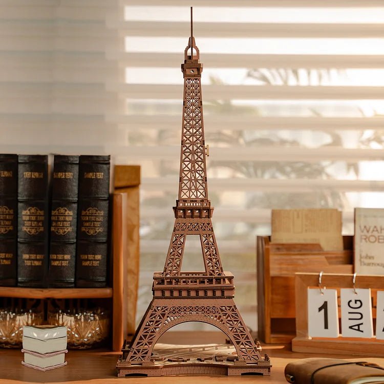 Rolife 3D Wooden Puzzle Night of the Eiffel Tower TGL01 in Malta | LAB7