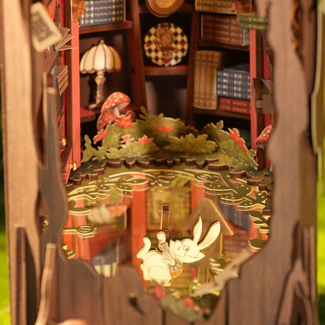 Rolife Alice Adventure TGB12 – DIY Fantasy Book Nook Shelf Insert in Malta | LAB7