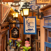Rolife Arcade Dating TGB10 – DIY Romantic Street Book Nook Shelf Insert Kit in Malta | LAB7