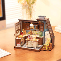 Rolife Baking Kitchen DG172 – DIY Miniature Vintage Bakery House Kit 6946785123821 by LAB7 Malta, Europe