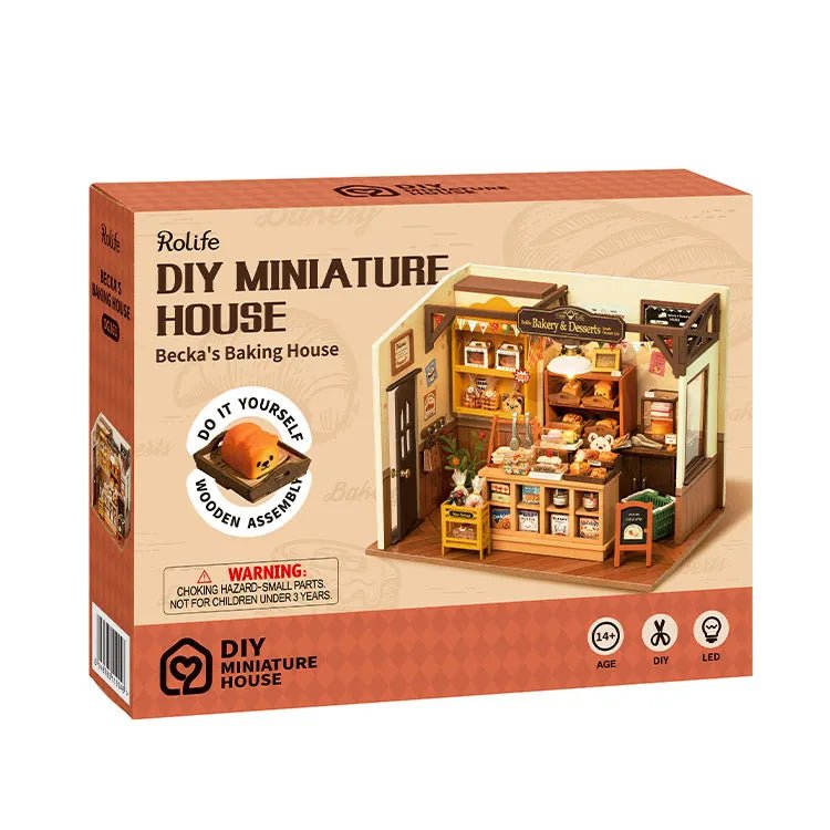 Rolife DIY Miniature House Becka's Baking House DG161 by LAB7 Malta, Europe