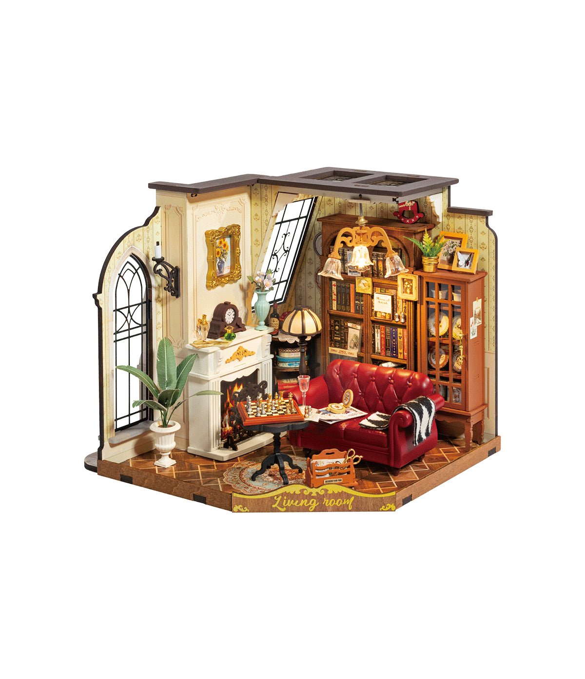 Rolife Catherine’s Living Room DG175 – DIY Miniature Living Room Kit 6946785124842 by LAB7 Malta, Europe