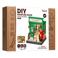 Rolife DIY Miniature House Century Post Office DS037 by LAB7 Malta, Europe