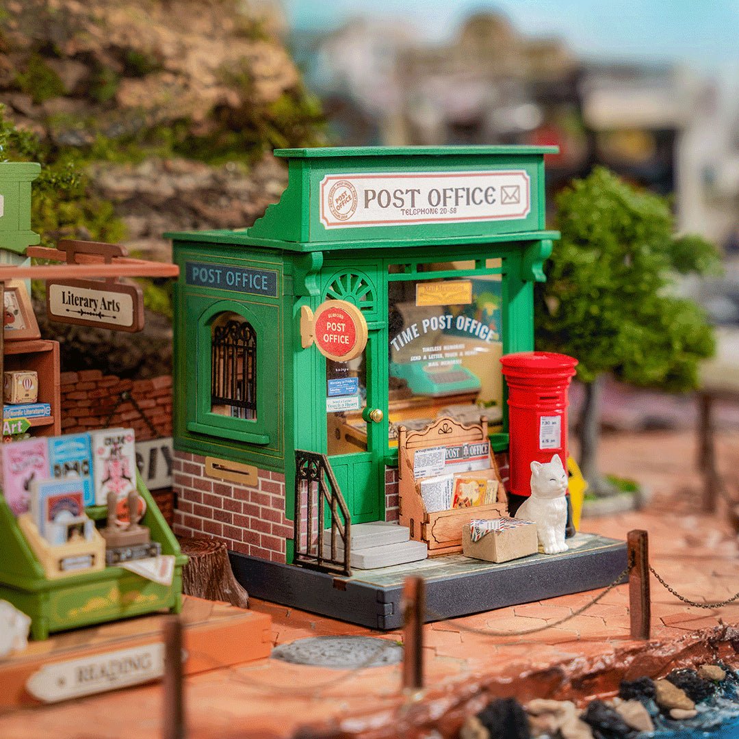 Rolife DIY Miniature House Century Post Office DS037 by LAB7 Malta, Europe