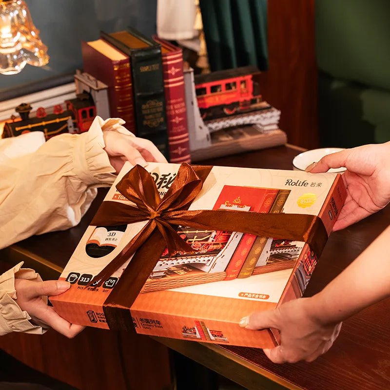 Rolife Century Train TGE01 – DIY Vintage Train Book Nook Kit in Malta | LAB7