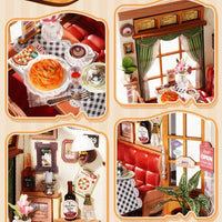 Rolife Champs-Élysées Bistro DS053 – 160-Piece DIY Miniature House Kit