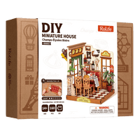 Rolife Champs-Élysées Bistro DS053 – 160-Piece DIY Miniature House Kit