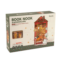 Rolife Christmas Book Nook Indoor Scene 3D DIY Kit TGC07 by LAB7 Malta, Europe