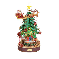 Rolife Christmas Melody Tree Mechanical Music Box 3D Wooden Puzzle AMS01 in Malta | LAB7