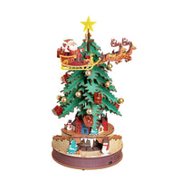 Rolife Christmas Melody Tree Mechanical Music Box 3D Wooden Puzzle AMS01 in Malta | LAB7