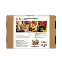 Rolife DIY Miniature House Corner Bookstore DG164 by LAB7 Malta, Europe