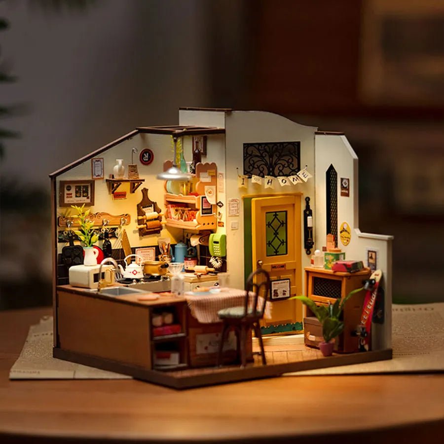 Rolife DIY Miniature House Cozy Kitchen DG159 by LAB7 Malta, Europe