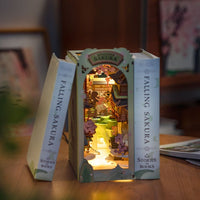 Rolife DIY Book Nook Falling Sakura Shelf Insert TGB05 by LAB7 Malta, Europe