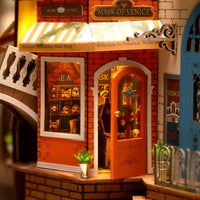 Rolife DIY Book Nook Romantic Venice Shelf Insert Kit TGB08 by LAB7 Malta, Europe