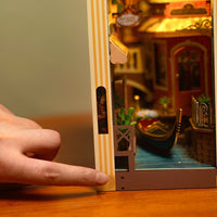 Rolife DIY Book Nook Romantic Venice Shelf Insert Kit TGB08 by LAB7 Malta, Europe