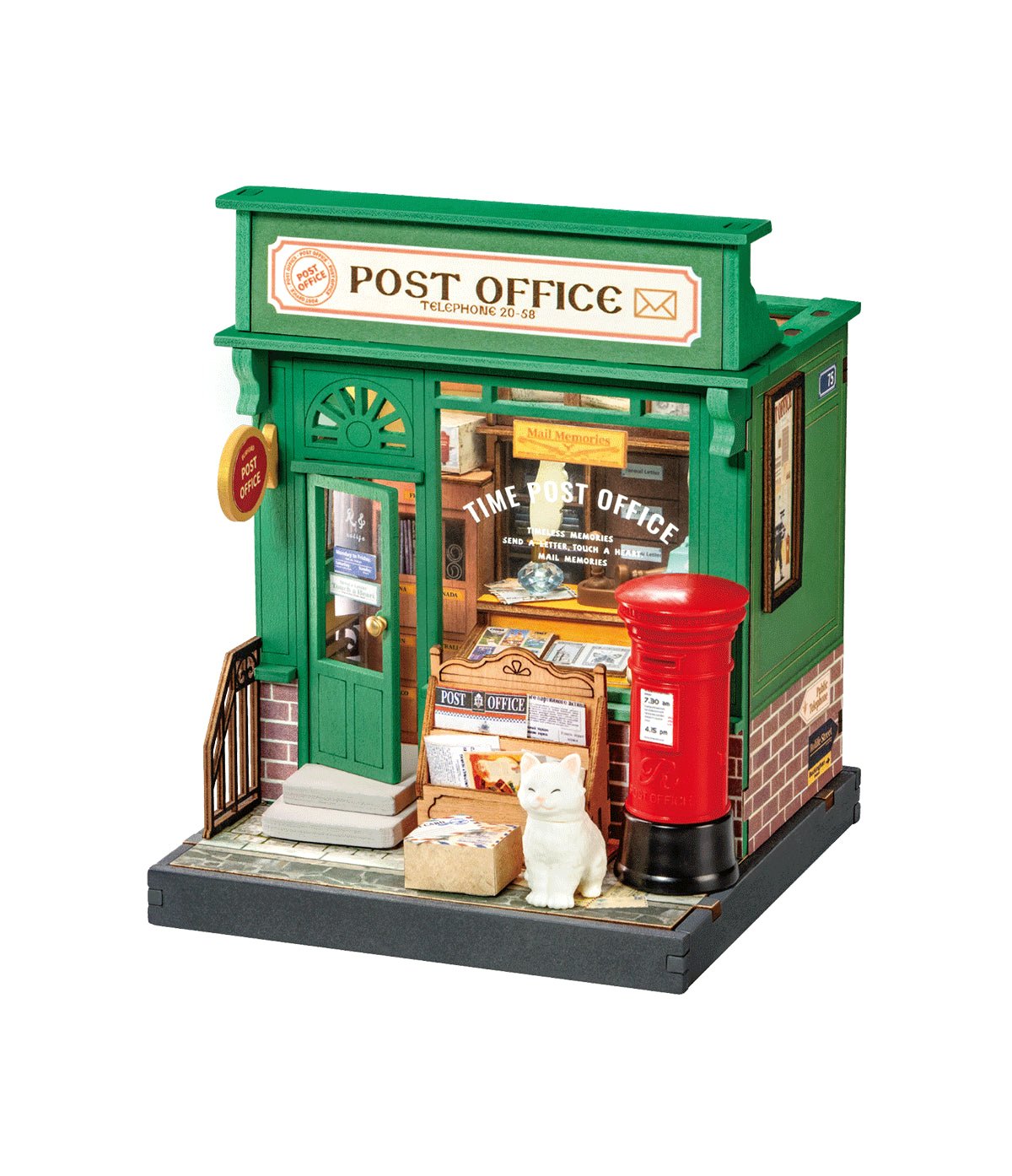 Rolife DIY Miniature House Century Post Office DS037 in Malta | LAB7