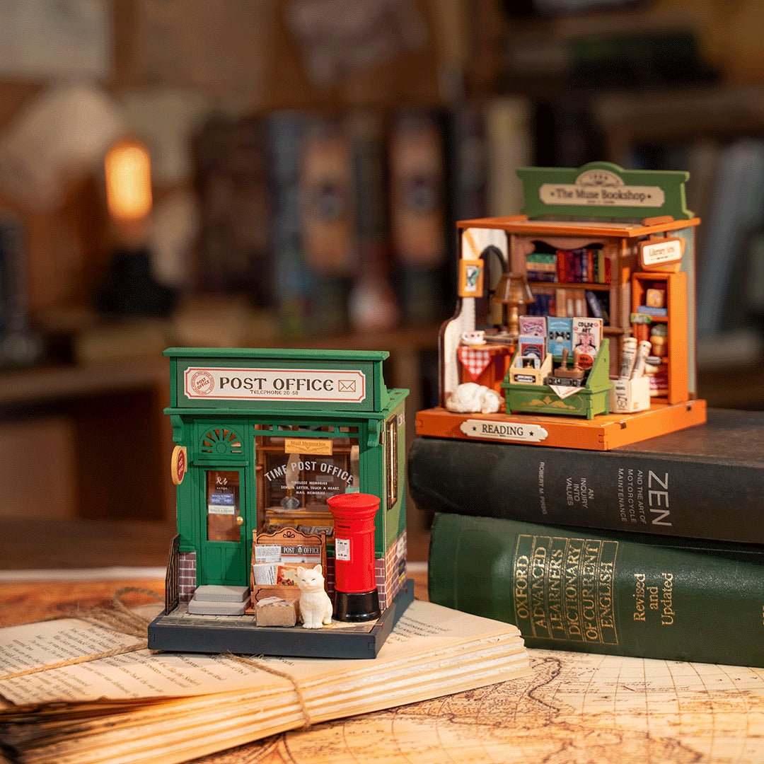 Rolife DIY Miniature House Century Post Office DS037 in Malta | LAB7