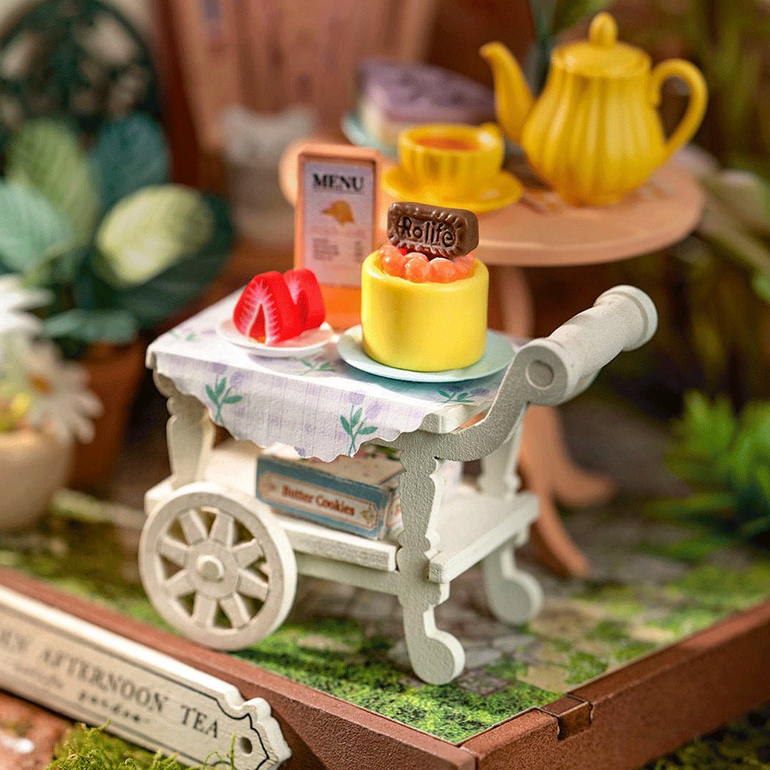 Rolife DIY Miniature House Fancy Tea Yard DS038 in Malta | LAB7