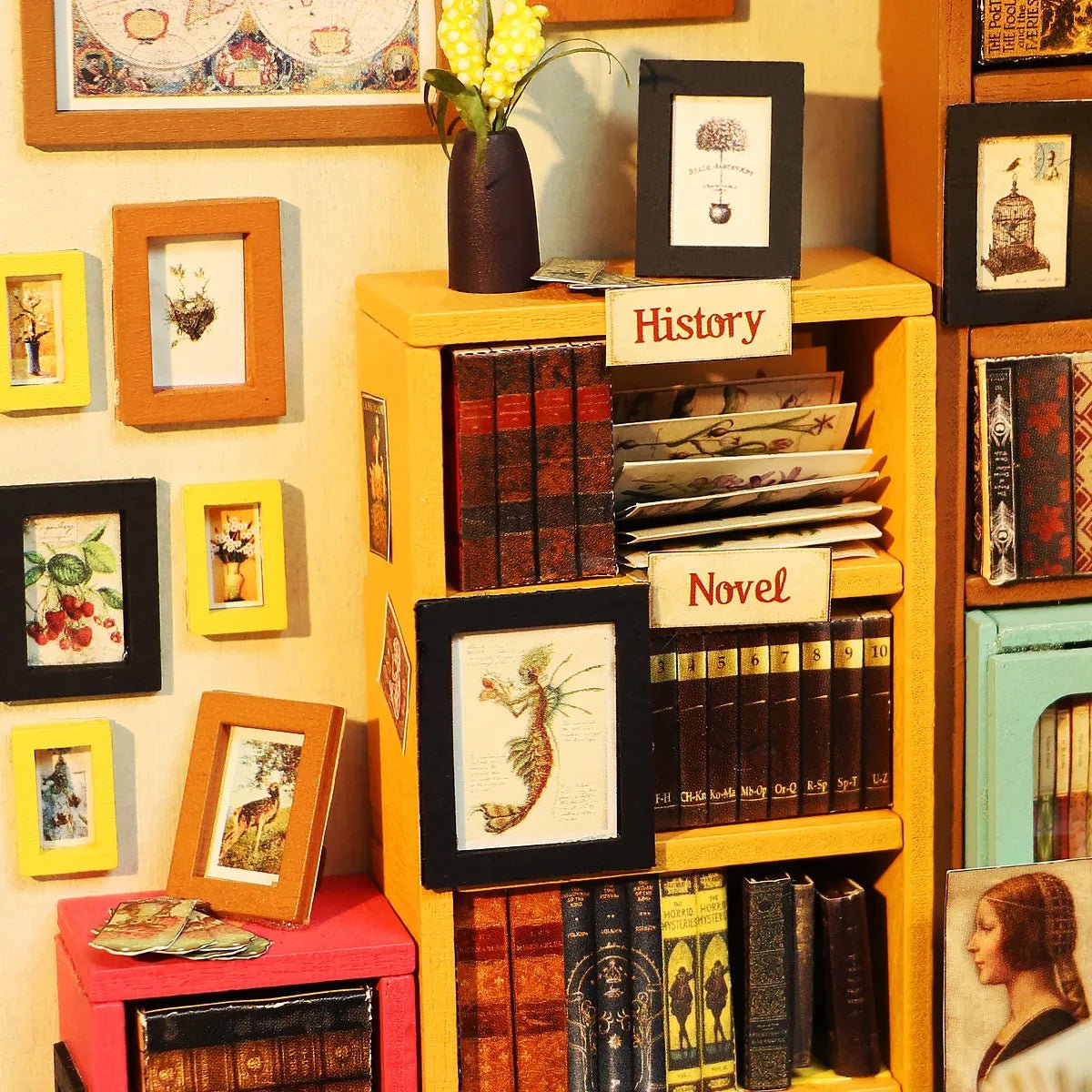 Rolife DIY Miniature House Kit Sam’s Study Library DG102 in Malta | LAB7