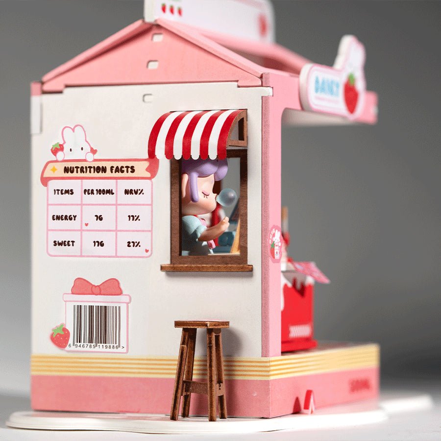Rolife DIY Miniature House Kit Strawberry Milk Box DS034 in Malta | LAB7