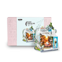 Rolife Dora’s Loft DG12 – DIY Miniature Duplex Apartment Dollhouse Kit in Malta | LAB7