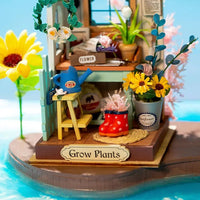 Rolife Dreaming Terrace Garden DS030 – DIY Miniature Flower Room Kit in Malta | LAB7
