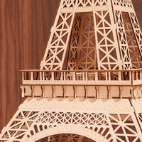 Rolife Eiffel Tower Plus 3D Wooden Puzzle TGC02 by LAB7 Malta, Europe