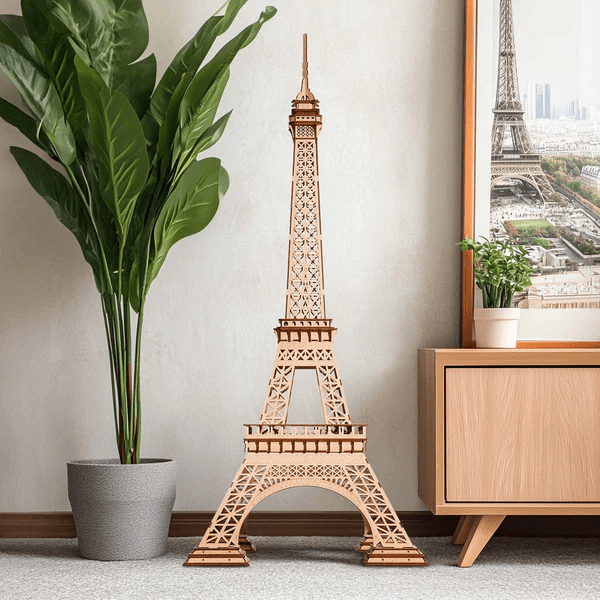 Rolife Eiffel Tower Plus TGC02 – Large-Scale 3D Wooden Puzzle in Malta | LAB7