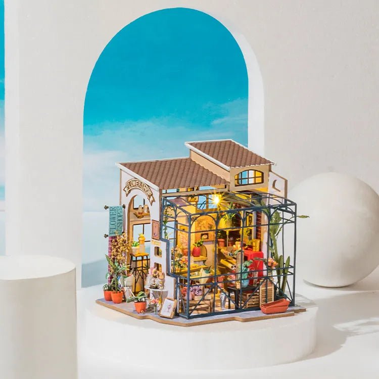 Rolife DIY Miniature House Emily’s Flower Shop DG145 by LAB7 Malta, Europe