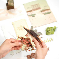 Rolife Falling Sakura TGB05 – DIY Cherry Blossom Book Nook Shelf Insert in Malta | LAB7