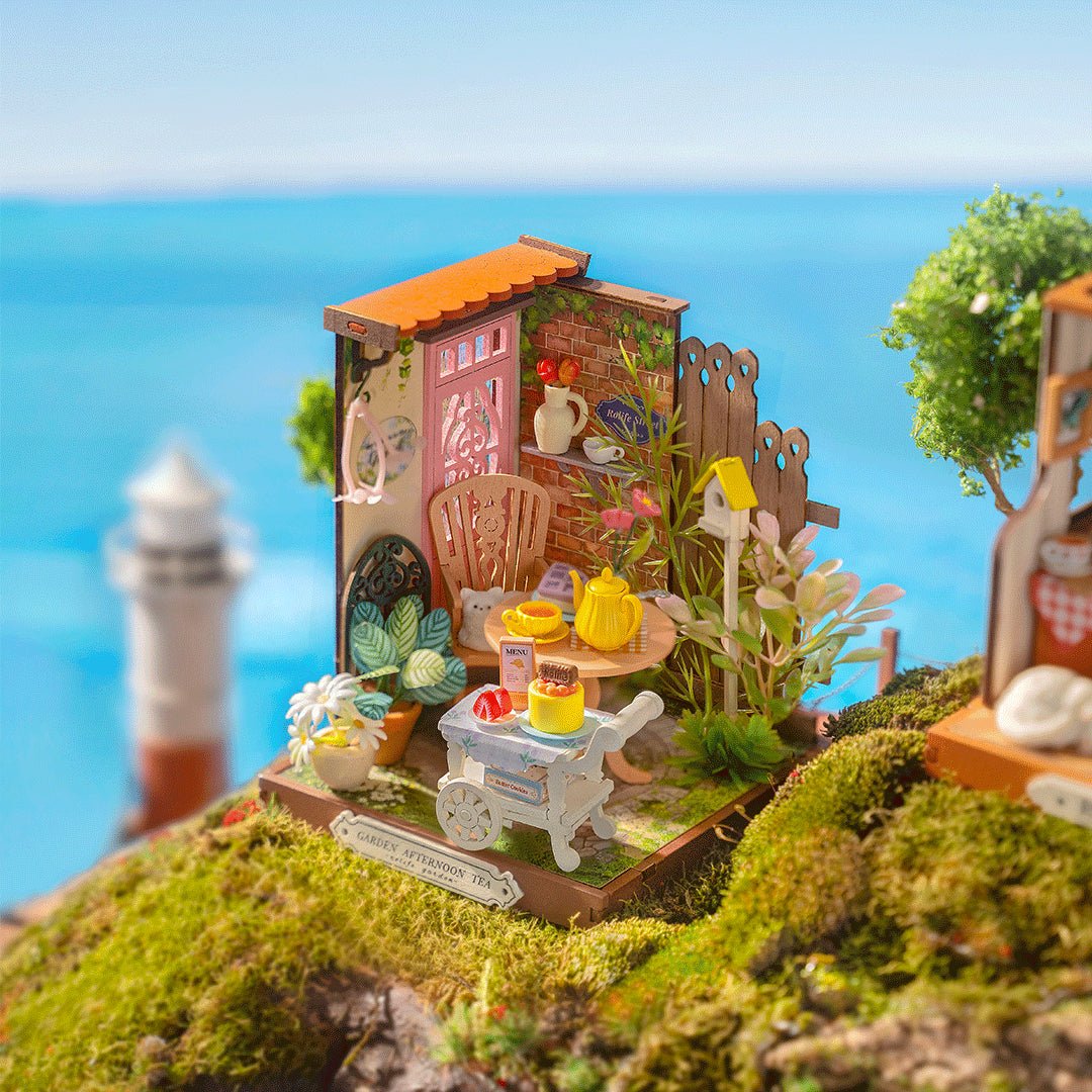 Rolife DIY Miniature House Fancy Tea Yard DS038 by LAB7 Malta, Europe