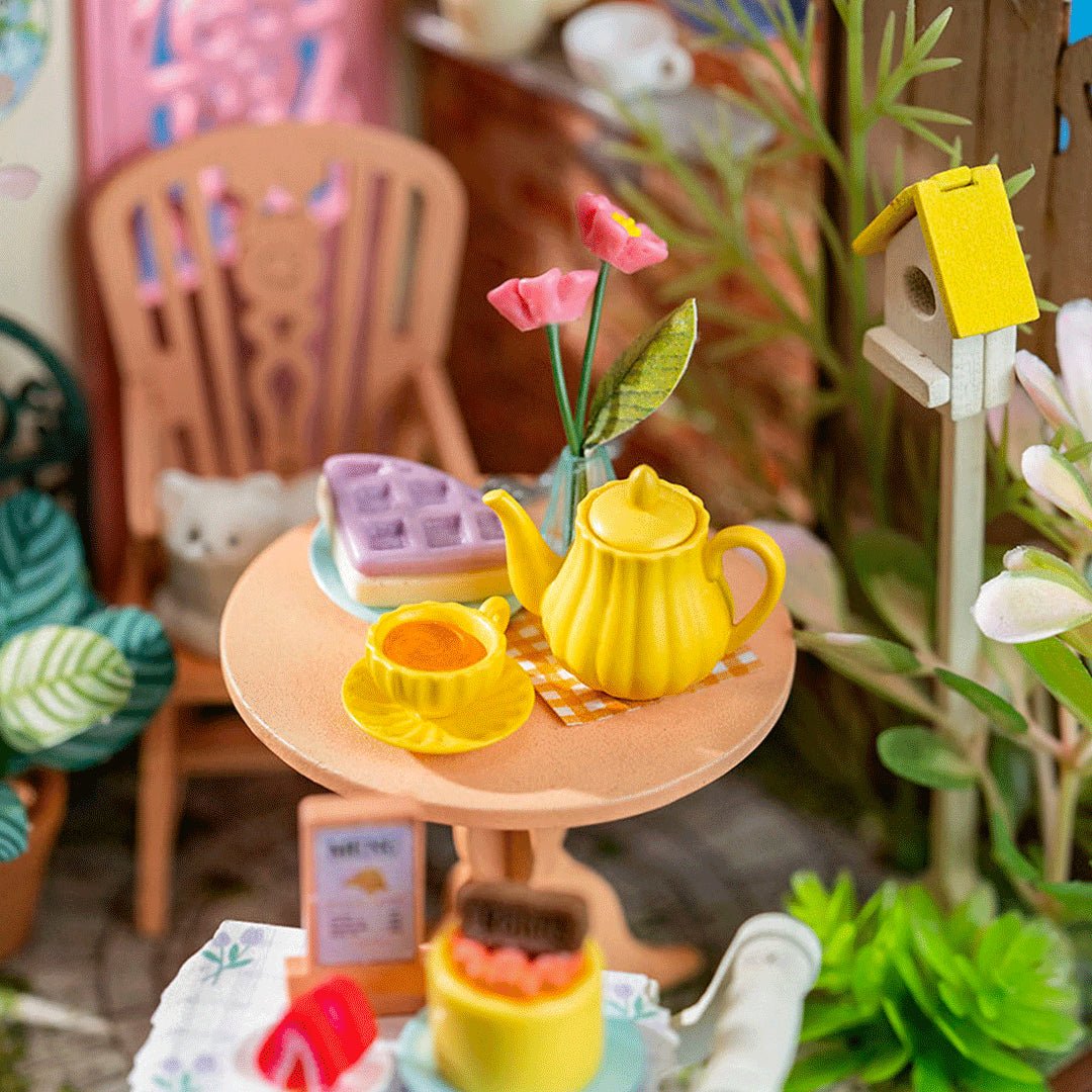 Rolife DIY Miniature House Fancy Tea Yard DS038 by LAB7 Malta, Europe