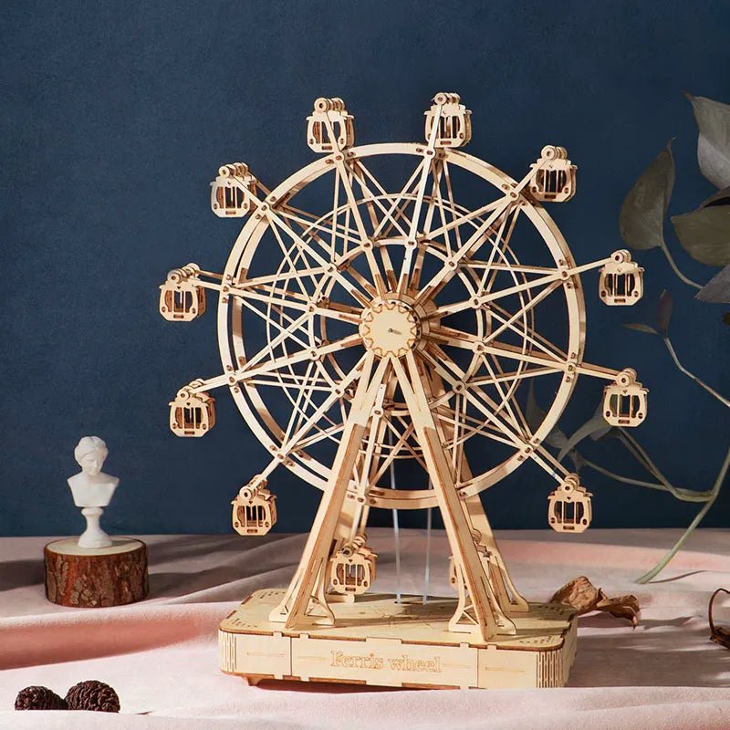 Rolife Ferris Wheel 3D Wooden Puzzle Music Box – TGN01 in Malta | LAB7