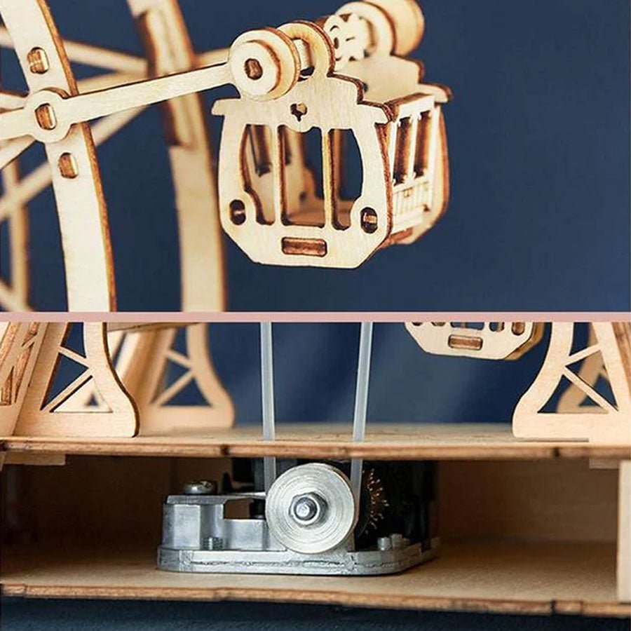 Rolife Ferris Wheel 3D Wooden Puzzle Music Box – TGN01 in Malta | LAB7