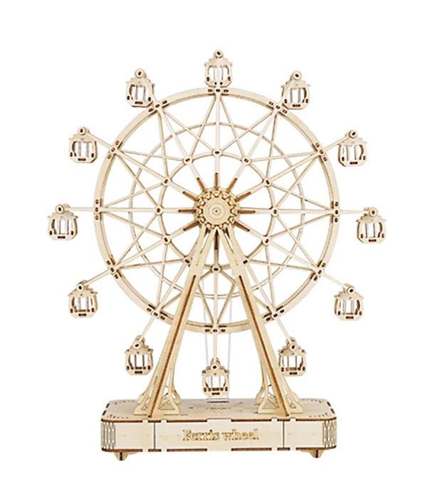 Rolife Ferris Wheel 3D Wooden Puzzle Music Box – TGN01 in Malta | LAB7