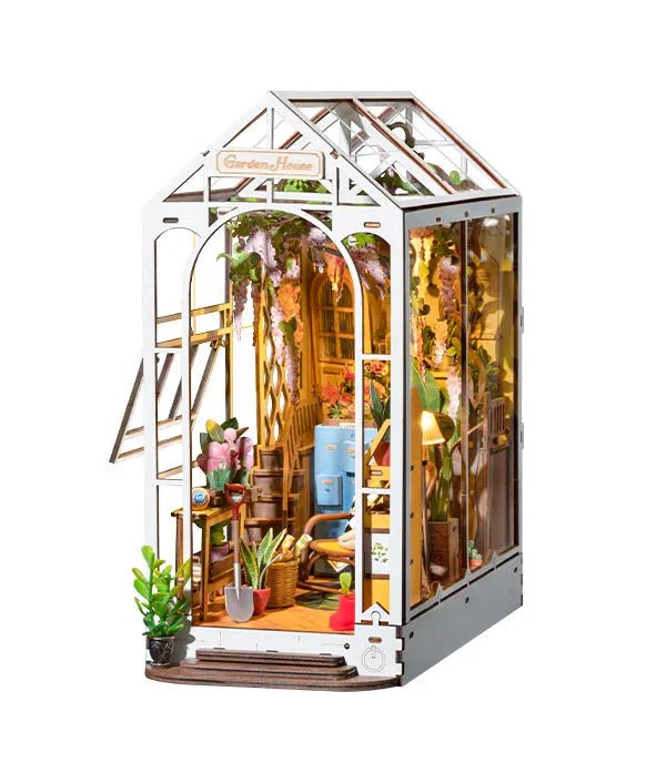 Rolife Flower House TGB06 – DIY Garden House Book Nook Shelf Insert Kit in Malta | LAB7
