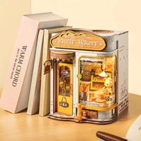 Rolife Fluffy Bakery TGE07 – 277-Piece DIY Book Nook Kit with LED Lighting