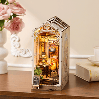 Rolife Holiday Cafe DIY Book Nook Shelf Insert TGB15 by LAB7 Malta, Europe