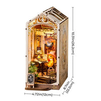 Rolife Holiday Cafe DIY Book Nook Shelf Insert TGB15 in Malta | LAB7